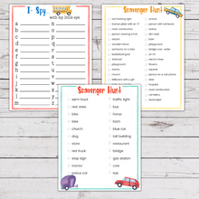 Load image into Gallery viewer, BIG Travel Games Combo (Printable Bundle)
