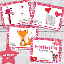 Load image into Gallery viewer, BIG Holiday Playdough Mat Bundle (printables)