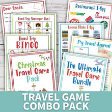 Load image into Gallery viewer, BIG Travel Games Combo (Printable Bundle)

