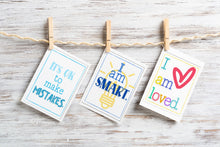Load image into Gallery viewer, Positive Affirmation Cards for Kids (printables)
