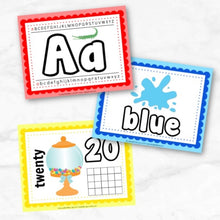 Load image into Gallery viewer, sample of pages included in printable preschool playdough mat bundle
